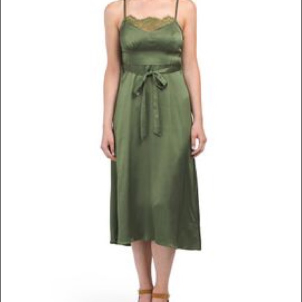 Anthro Tracy Reese Femme Midi Slip Dress